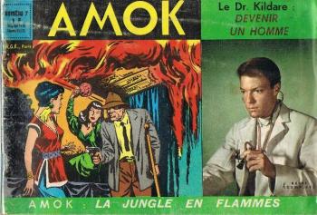 Couverture de l'album Amok - 2ème série - 7. La jungle en flammes