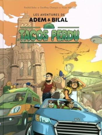 Couverture de l'album Les Aventures d'Adem et Bilal - 1. Le Tacos Perdu