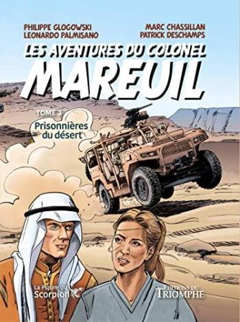 Couverture de l'album Les Aventures du colonel Mareuil - 3. Prisonnières du désert