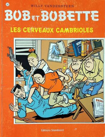 Couverture de l'album Bob et Bobette - 282. Les Cerveaux Cambriolés
