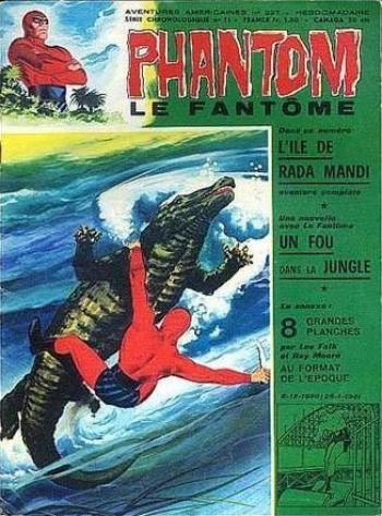 Couverture de l'album Le Fantôme - 397. L'île de Rada Mandi
