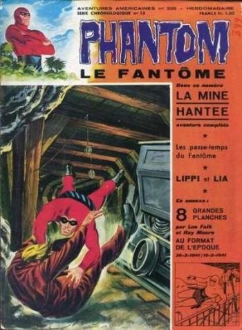 Couverture de l'album Le Fantôme - 399. La mine hantée