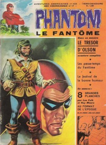 Couverture de l'album Le Fantôme - 403. Le trésor d'Olson