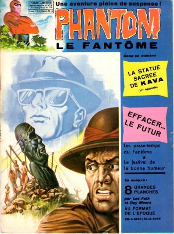 Couverture de l'album Le Fantôme - 424. La statue sacrée de Kava 1