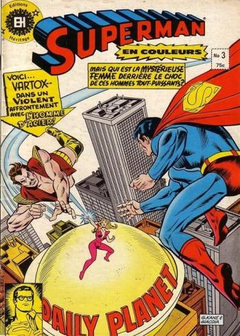 Couverture de l'album Superman (Editions Héritage) - 3. L'amour est plus dangereux ... la seconde fois !