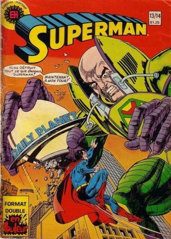 Couverture de l'album Superman (Editions Héritage) - 13. Le retour de Luthor