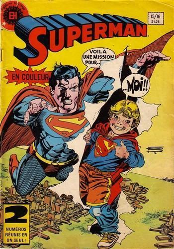 Couverture de l'album Superman (Editions Héritage) - 15. Album 15-16