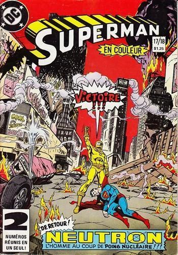 Couverture de l'album Superman (Editions Héritage) - 17. Album 17-18