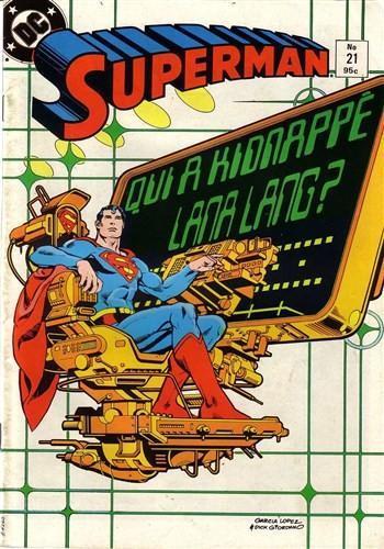 Couverture de l'album Superman (Editions Héritage) - 21. " Qui a volé la journaliste de l'année? "