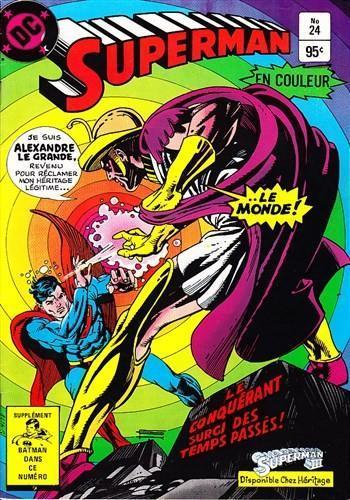 Couverture de l'album Superman (Editions Héritage) - 24. Le conquérant venu du passé