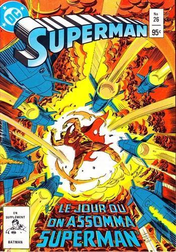 Couverture de l'album Superman (Editions Héritage) - 26. Le jour où on assomma Superman !