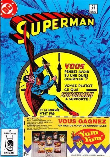 Couverture de l'album Superman (Editions Héritage) - 32. Superman : Ami où Ennemi ?