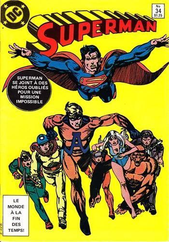 Couverture de l'album Superman (Editions Héritage) - 34. La fin du monde !