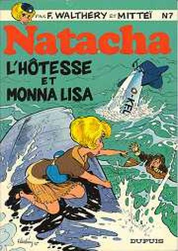 Couverture de l'album Natacha - 7. L'Hôtesse et Monna Lisa
