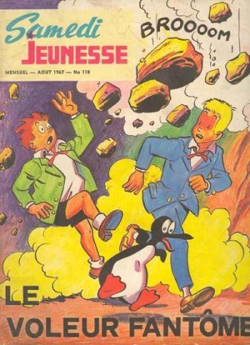 Couverture de l'album Samedi Jeunesse - 118. Le voleur de fantôme