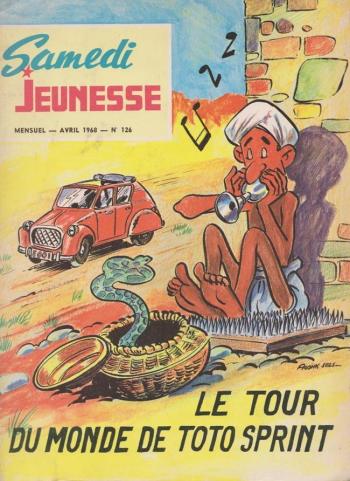 Couverture de l'album Samedi Jeunesse - 126. Le tour du monde de Toto Sprint