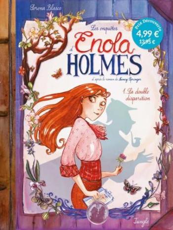 Couverture de l'album Les Enquêtes d'Enola Holmes - 1. La Double Disparition