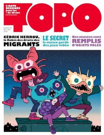 Couverture de l'album Topo, l'actu dessinée pour les - de 20 ans - 44. Novembre - décembre 2023