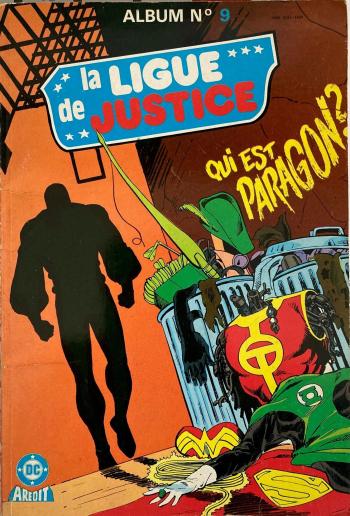 Couverture de l'album La ligue de justice (Aredit) - INT. Recueil n° 9 - Tomes 7 à 8