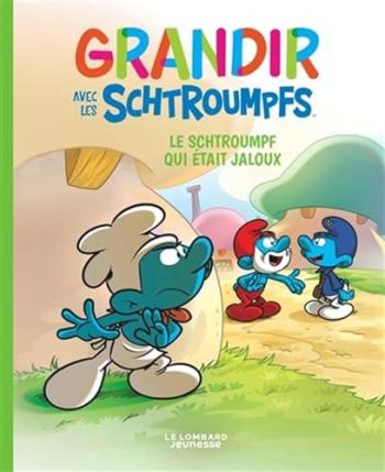 Couverture de l'album Grandir avec les Schtroumpfs - 14. Le Schtroumpf qui était jaloux