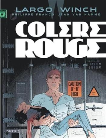 Couverture de l'album Largo Winch - 18. Colère rouge (grand format)