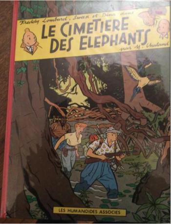 Couverture de l'album Freddy Lombard - 2. Le cimetière des éléphants