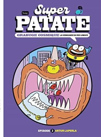 Couverture de l'album Super Patate - 12. Grabuge cosmique : Episode 2, La vengeance du roi limace