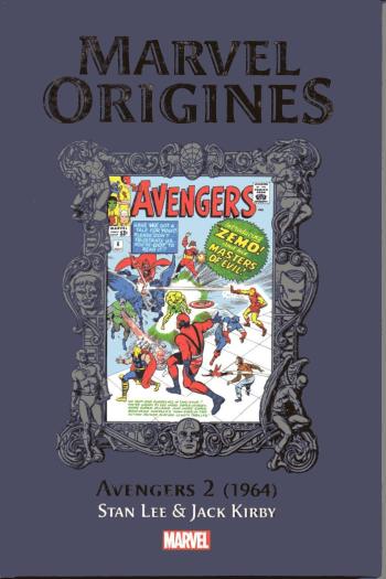Couverture de l'album Marvel Origines (Hachette) - 21. Avengers 2 (1964)