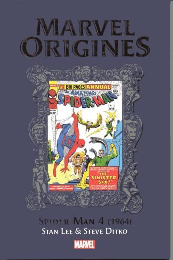 Couverture de l'album Marvel Origines (Hachette) - 22. Spider-Man 4 (1964)