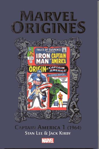 Couverture de l'album Marvel Origines (Hachette) - 25. Capitain America (1964)