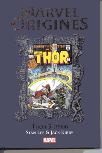 Couverture de l'album Marvel Origines (Hachette) - 26. Thor 5 (1964)