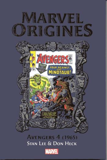 Couverture de l'album Marvel Origines (Hachette) - 34. Avengers 4 (1965)