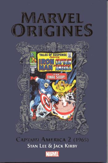 Couverture de l'album Marvel Origines (Hachette) - 37. Captain America 2 (1965)
