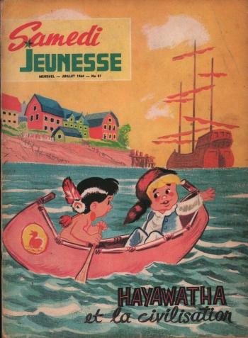 Couverture de l'album Samedi Jeunesse - 81. Hayawatha et la civilisation