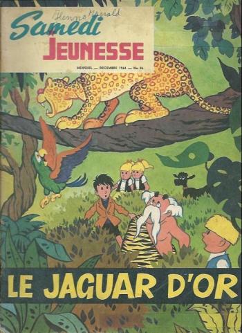Couverture de l'album Samedi Jeunesse - 86. Le jaguar d'or
