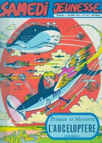 Couverture de l'album Samedi Jeunesse - 156. Primus et Musette L'auceloptere