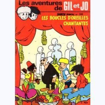 Couverture de l'album Samedi Jeunesse - 208. Les aventures de Gil et Jo Les boucles d'oreilles chantantes