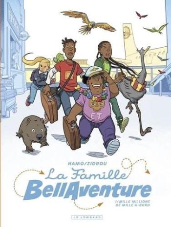 Couverture de l'album La Famille Bellaventure - 1. Mille Millions de Mille À-bord