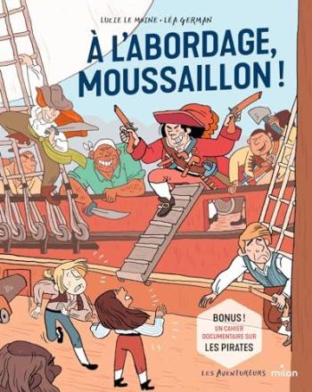 Couverture de l'album À l'abordage, moussaillon ! (One-shot)