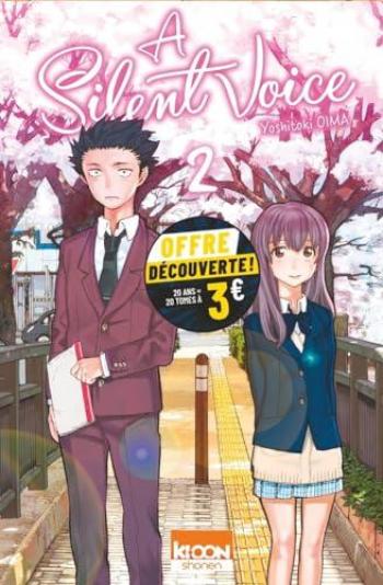 Couverture de l'album A Silent Voice - 2. Tome 2