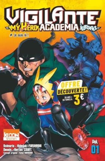 Couverture de l'album Vigilante - My Hero Academia Illegals - 1. Je suis là !