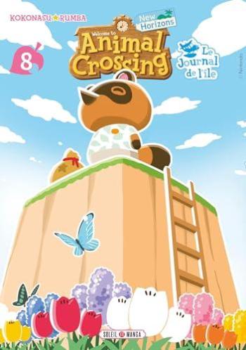 Couverture de l'album Animal Crossing - New Horizons : Le Journal de l'Île - 8. Tome 8