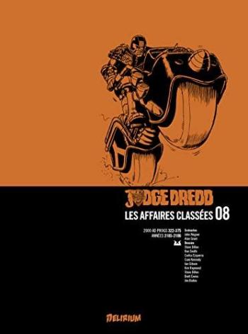 Couverture de l'album Judge Dredd - Les affaires classées - 8. Tome 8