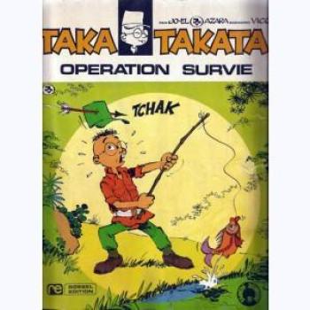 Couverture de l'album Samedi Jeunesse - 199. Taka Takata - Opération survie