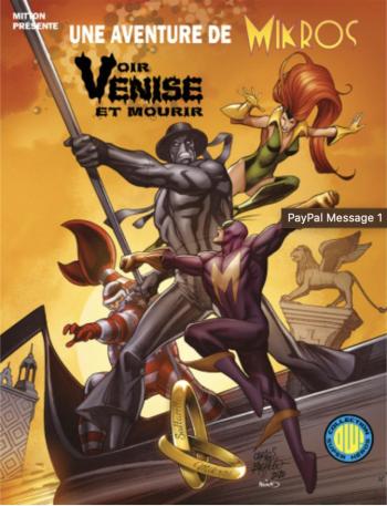 Couverture de l'album Une Aventure de Mikros - 4. Voir Venise et mourir