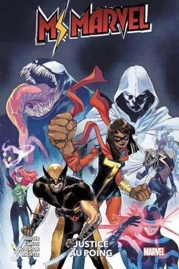 Couverture de l'album Ms. Marvel - Justice au poing (One-shot)