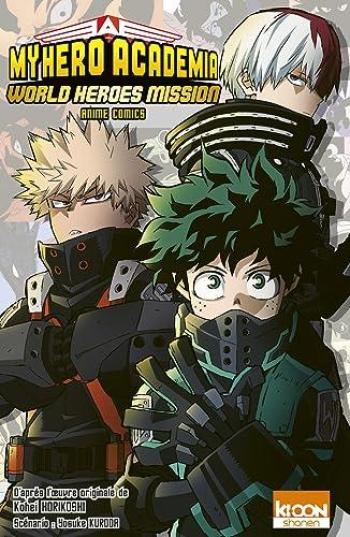 Couverture de l'album My Hero Academia (Anime Comic) - 3. World Heroes Mission