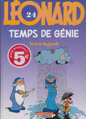 Couverture de l'album Léonard - 24. Temps de génie