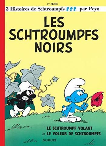 Couverture de l'album Les Schtroumpfs - 1. Les Schtroumpfs noirs