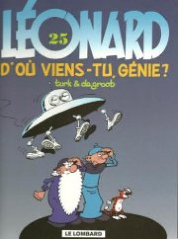 Couverture de l'album Léonard - 25. D'où viens-tu, génie ?